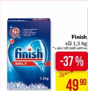 Sůl do myčky Finish