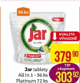Kapsle do myčky All in 1 Jar