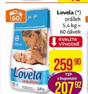 Prací prášek Lovela