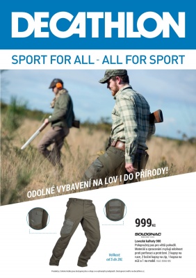 akční leták Decathlon 14.9.2016-14.10.2016