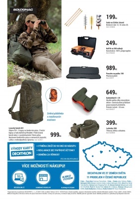 akční leták Decathlon 14.9.2016-14.10.2016