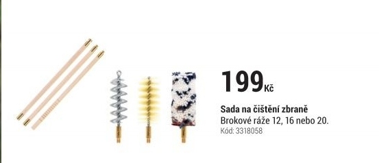 SADA NA ČIŠTĚNÍ ZBRANĚ