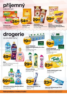 akční leták COOP 14.9.2016-27.9.2016