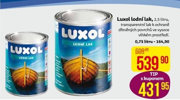Lodní lak Luxol