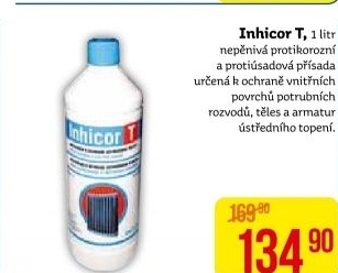 Přípravek na ochranu topení Inhicor T Lach-ner