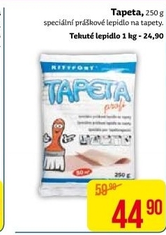 Lepidlo na tapety práškové Kittfort