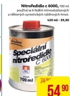 Nitroředidlo C 6000 Severochema
