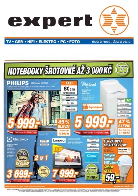 akční leták Expert elektro 15.9.2016-23.9.2016
