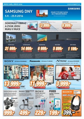 akční leták Expert elektro 15.9.2016-23.9.2016