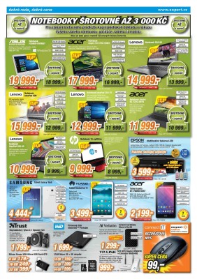 akční leták Expert elektro 15.9.2016-23.9.2016