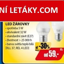 RLL 37 LED G45 5W E27RETLUX
