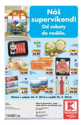 akční leták Kaufland 22.9.2016-28.9.2016