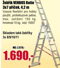Žebřík Venbos