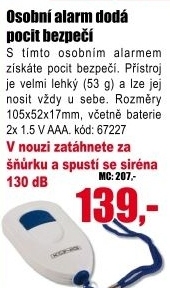 Osobní Alarm König