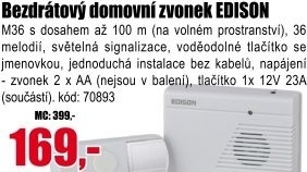 Bezdrátový zvonek
