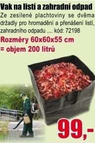 Koš na listí