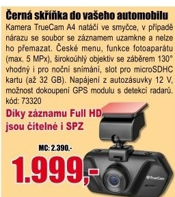 Autokamera TrueCam