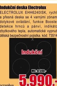Indukční deska Electrolux EHH6240ISK