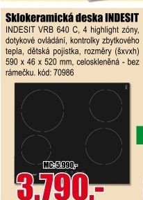 Sklokeramická deska VRB 640 C (PT) Idesit