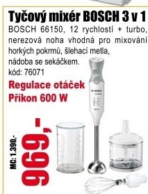 Tyčový mixér Bosch MSM 66150