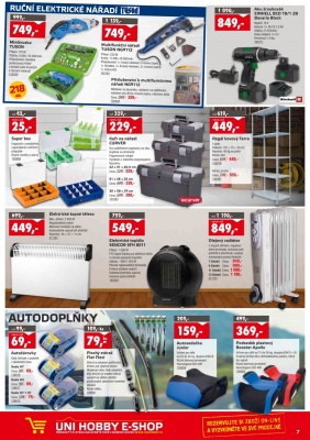 akční leták UNI HOBBY 22.9.2016-5.10.2016