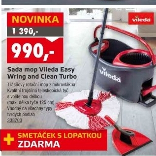 Mop set Easy Wring and Clean Turbo Vileda
