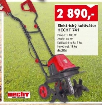 Elektrický kultivátor Hecht 741