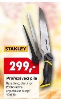 Prořezávací pila Stanley