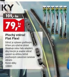 Stěrač Flat Flexi