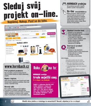 akční leták Hornbach 19.9.2016-3.1.2017