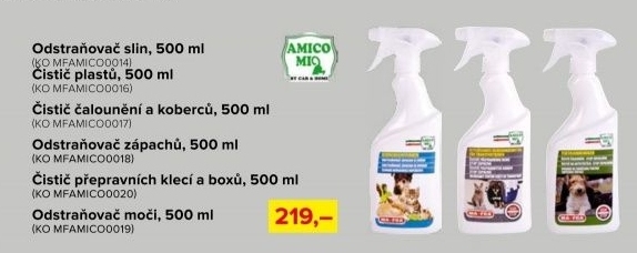 Odstraňovač slin Amico, 500 ml