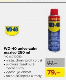 Univerzální mazivo WD-40, 250 ml
