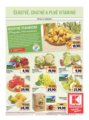 akční leták Kaufland 29.9.2016-5.10.2016