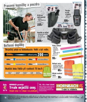 akční leták Hornbach 23.9.2016-31.12.2016