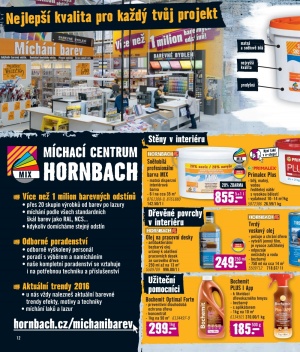 akční leták Hornbach 28.9.2016-1.11.2016