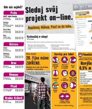 akční leták Hornbach 28.9.2016-1.11.2016