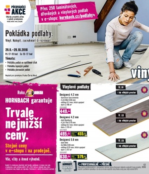 akční leták Hornbach 28.9.2016-1.11.2016