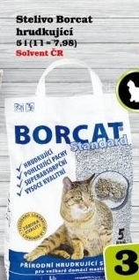 Stelivo pro kočky Borcat