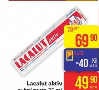 Pasta na zuby Aktiv Lacalut