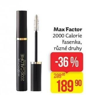 Řasenka Calorie 2000 Max Factor