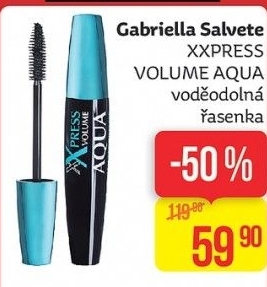 Řasenka XXpress Volume AquaGabriella Salvete