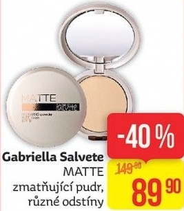 Pudr Matte Gabriella Salvete