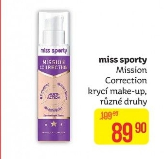 Make up Mission Correction Miss Sporty