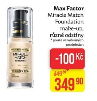 Make up Miracle Match Max Factor