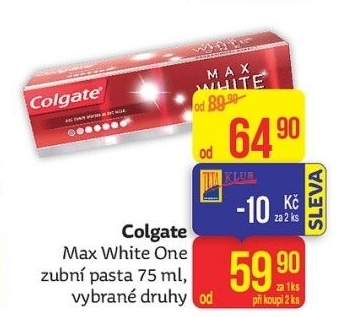 Pasta na zuby Max White One Colgate