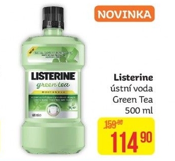 Ústní voda Listerine Green Tea