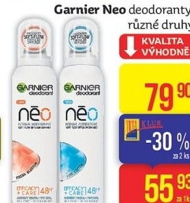 Deodorant sprej Neo Garnier