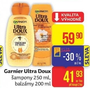 Šampon Ultra Doux Natural Garnier