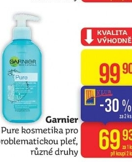 Kosmetika pro problematickou pleť Pure Garnier
