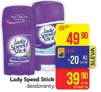 Deodorant stick Speed Stick
